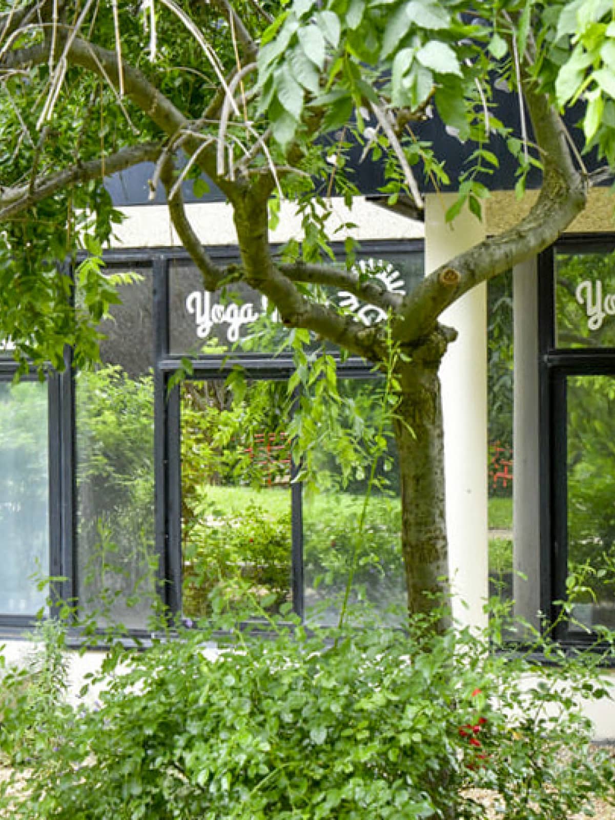 Extérieur de la Salle Yoga India à Chamalières